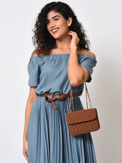 Quilted Quest Cross Body Bag