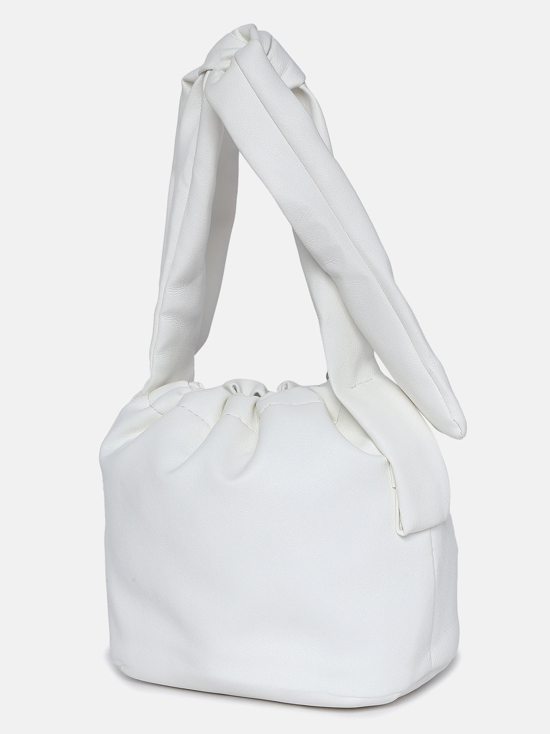 Becca White Bucket Bag