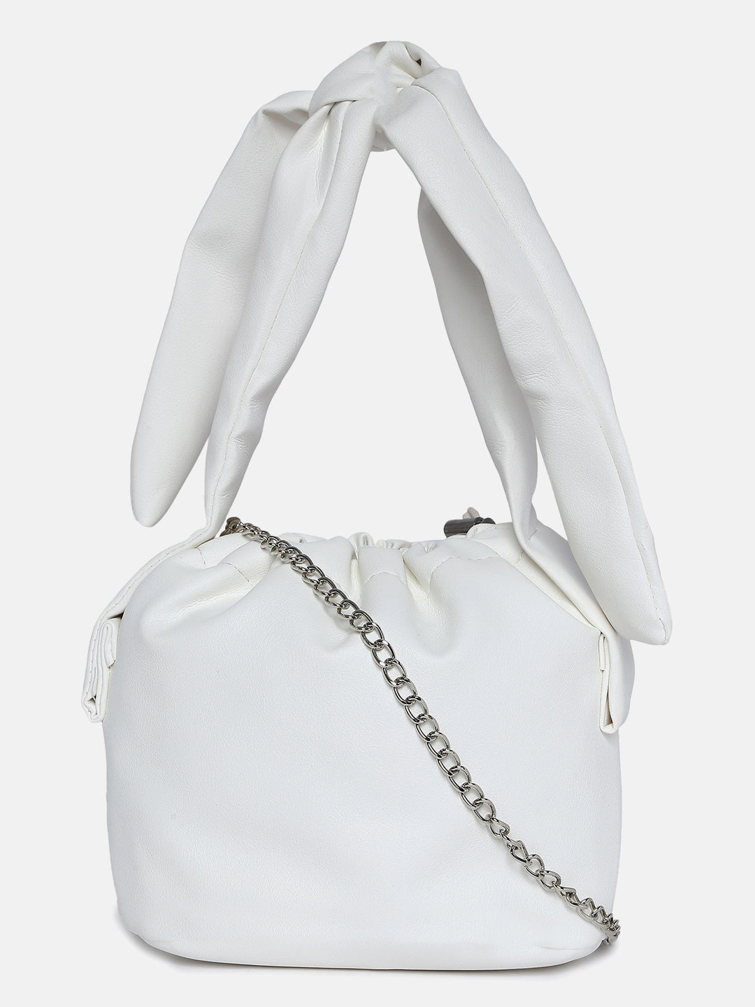 Becca White Bucket Bag
