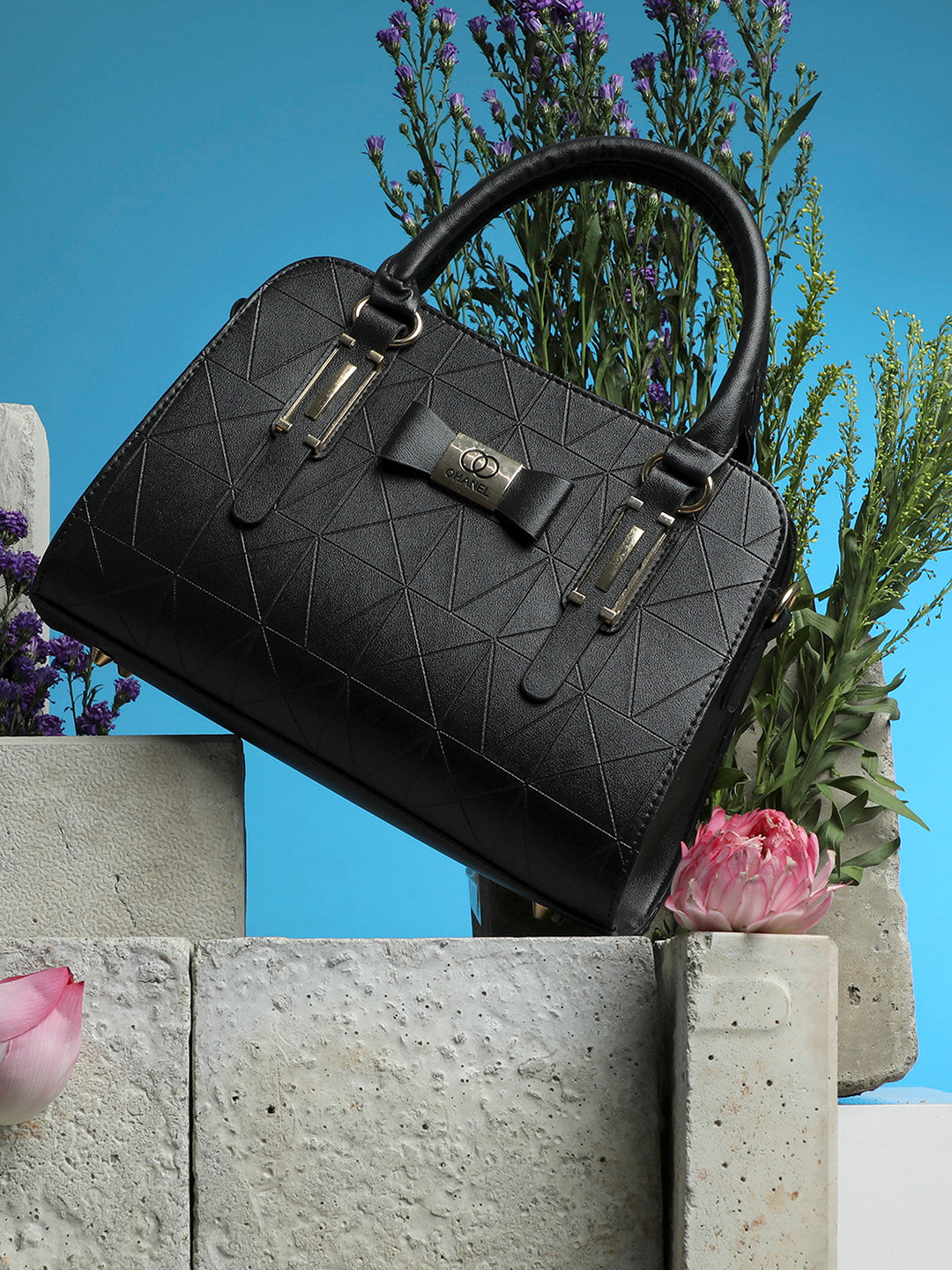 Inkwell Icon Black Handbag