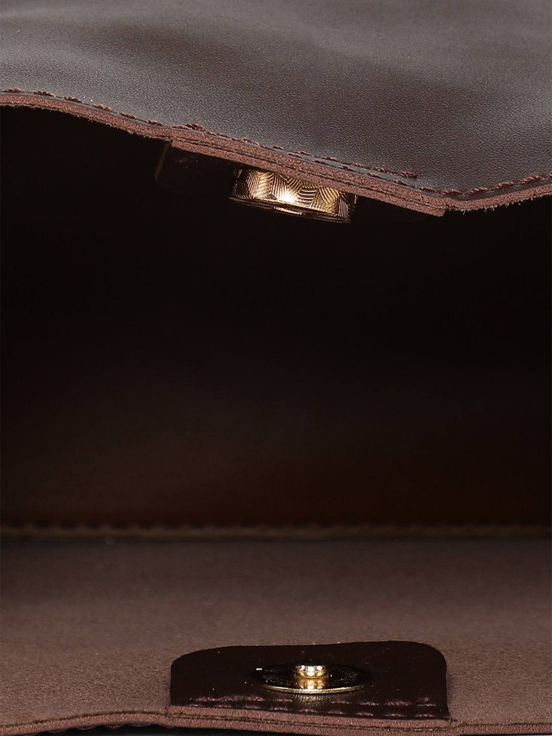 Cocoa Dark Brown Tote With Pouch & Wallet Set