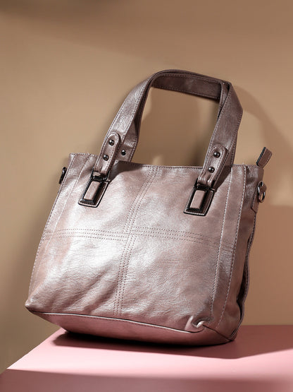 City Essential Handbag - Greige