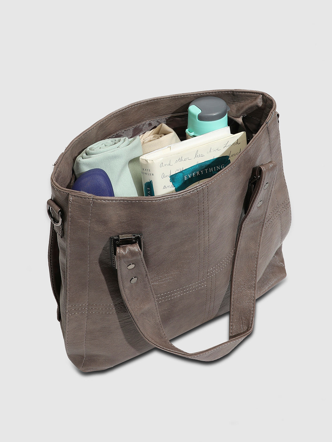 City Essential Handbag - Greige