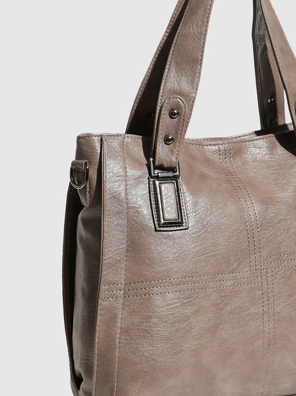 City Essential Handbag - Greige