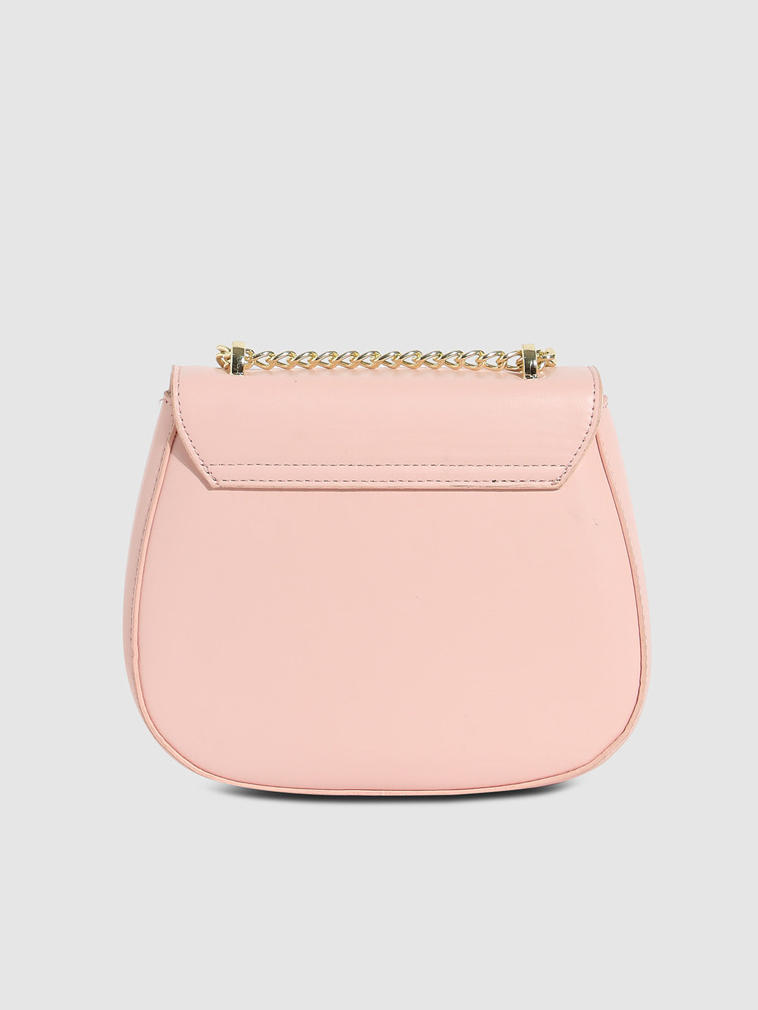 Horseshoe Buckle Sling Bag - Blush Pink