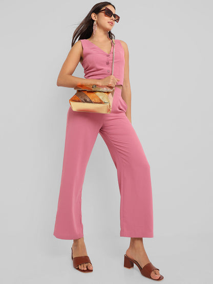 Metallic Block Sling Bag - Copper