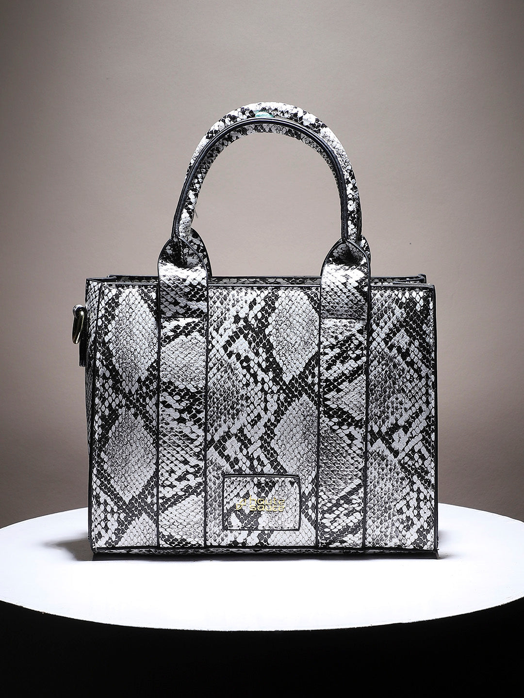 Scale Mini Handbag - Grey