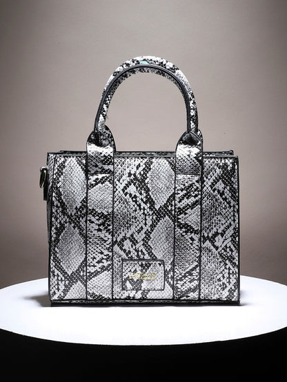 Scale Mini Handbag - Grey