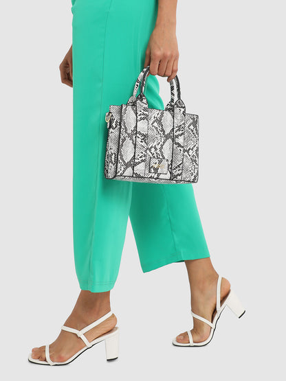 Scale Mini Handbag - Grey