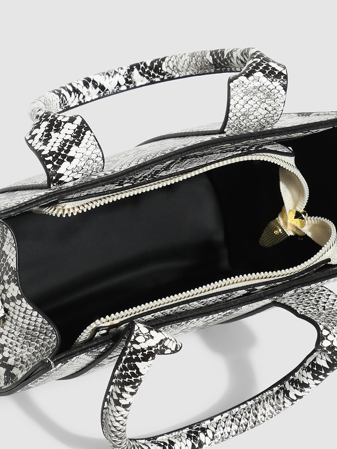 Scale Mini Handbag - Grey