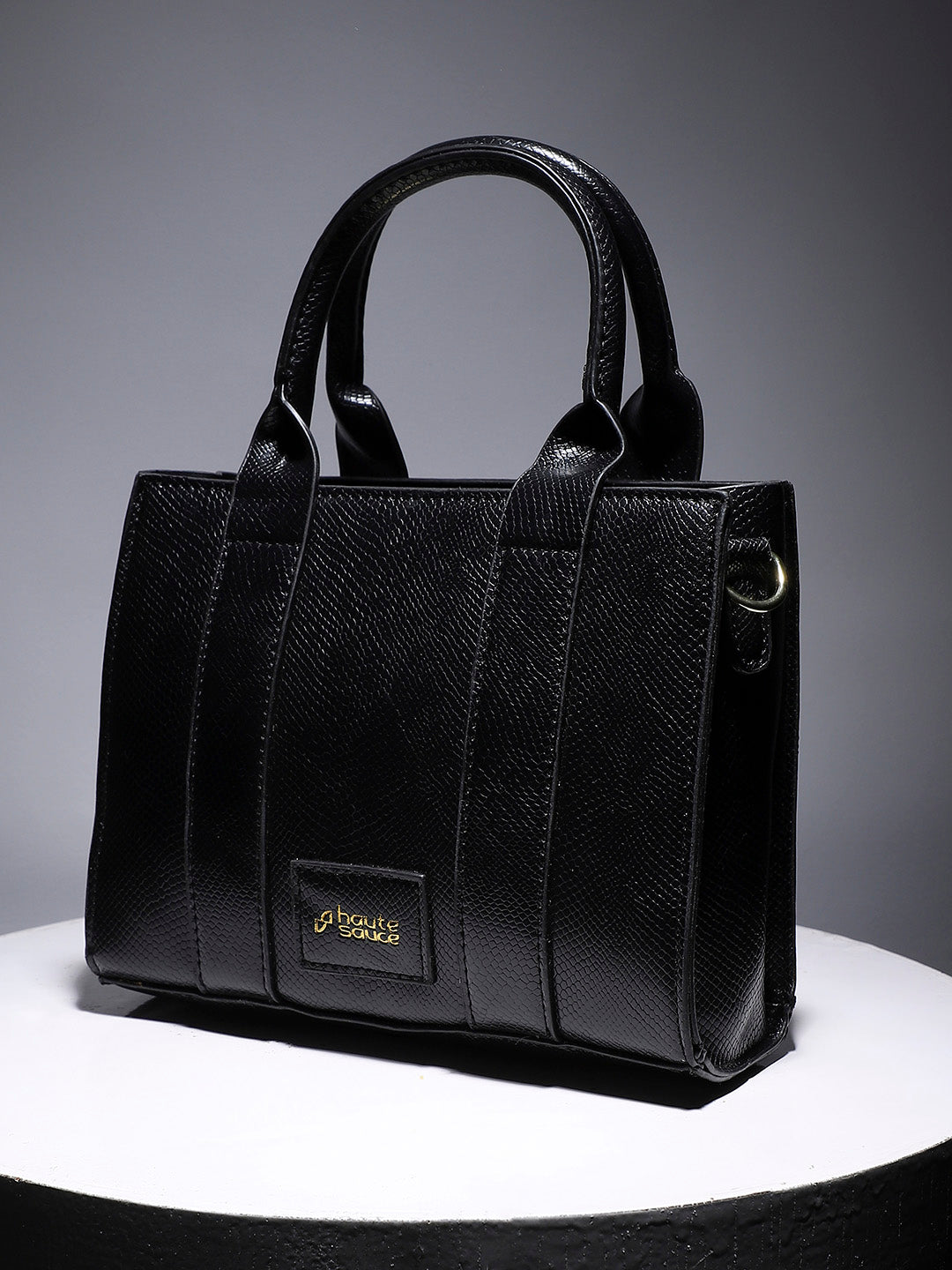 Scale Mini Handbag - Black