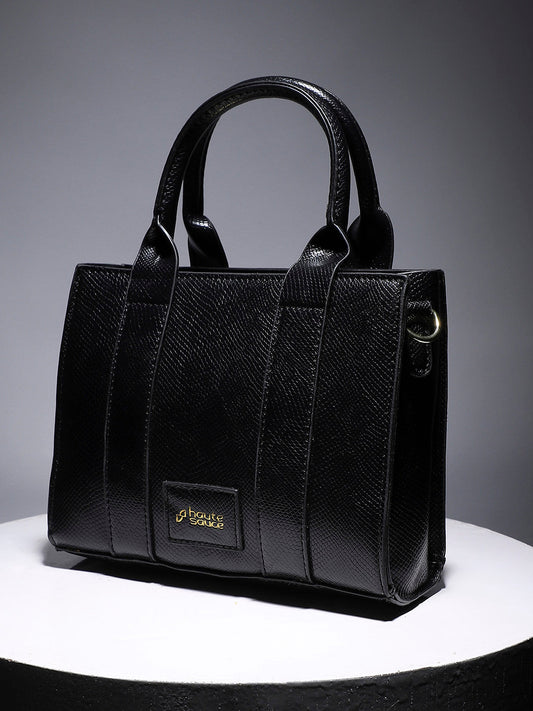 Scale Mini Handbag - Black