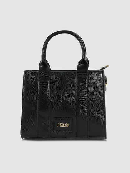 Scale Mini Handbag - Black