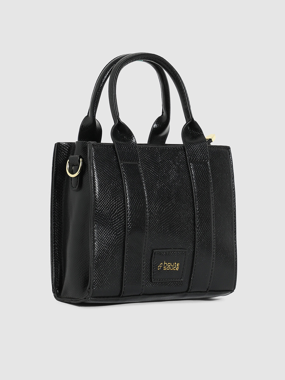 Scale Mini Handbag - Black