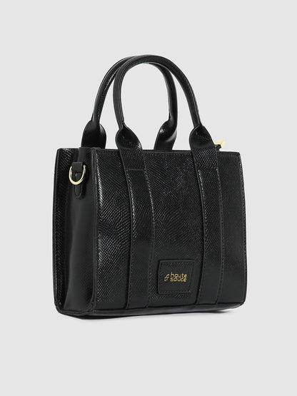 Scale Mini Handbag - Black