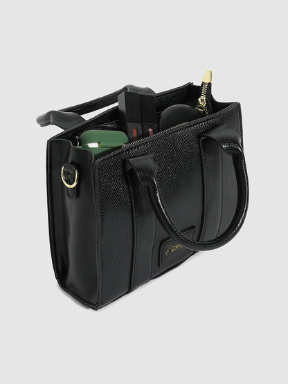Scale Mini Handbag - Black