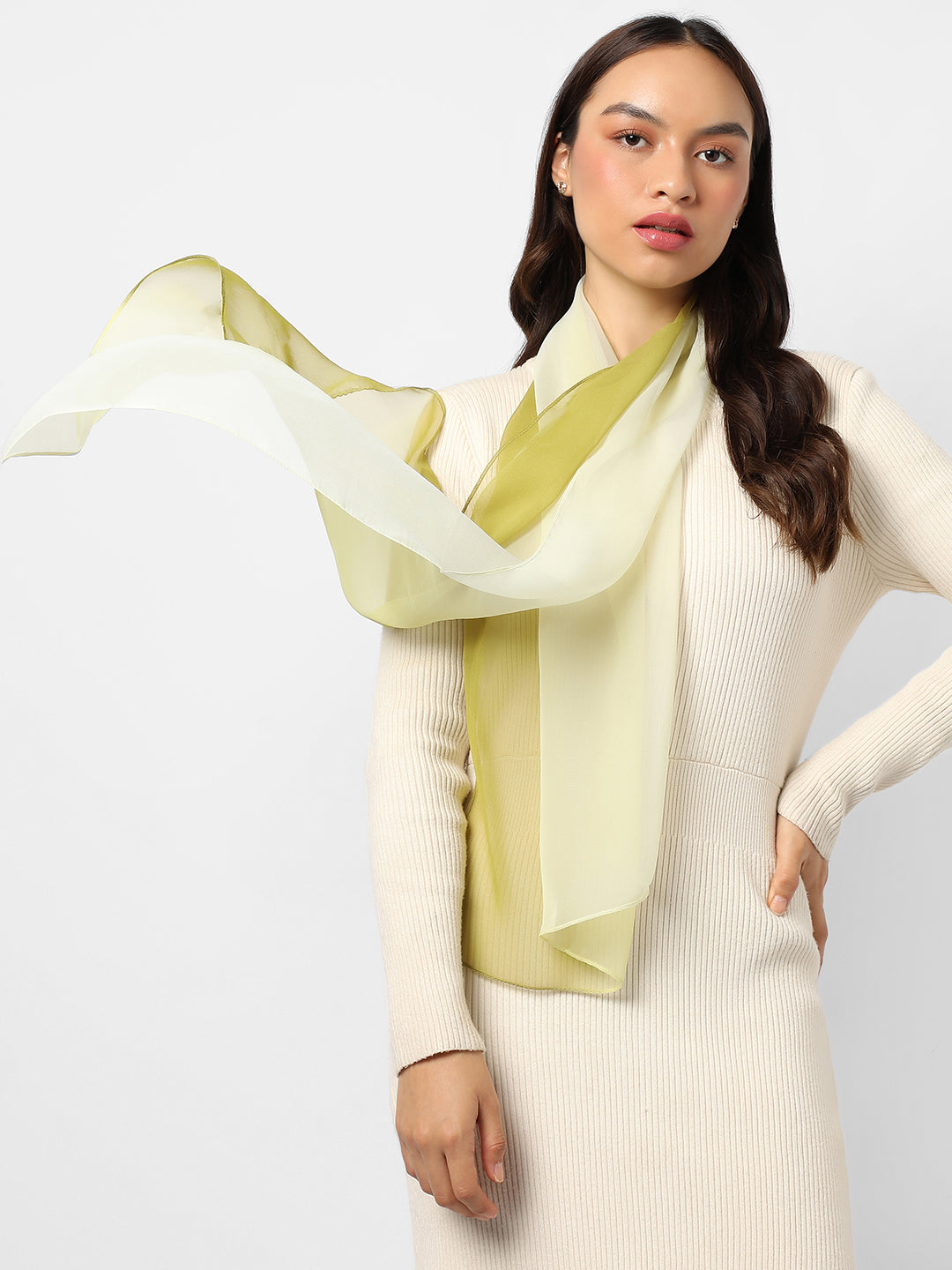 Olive Green Head Scarf