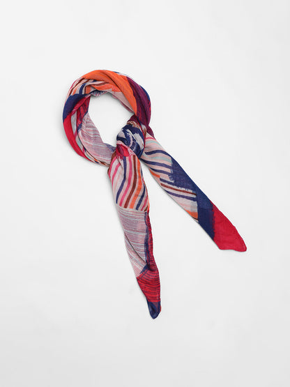 Printed Multicolor Scarf