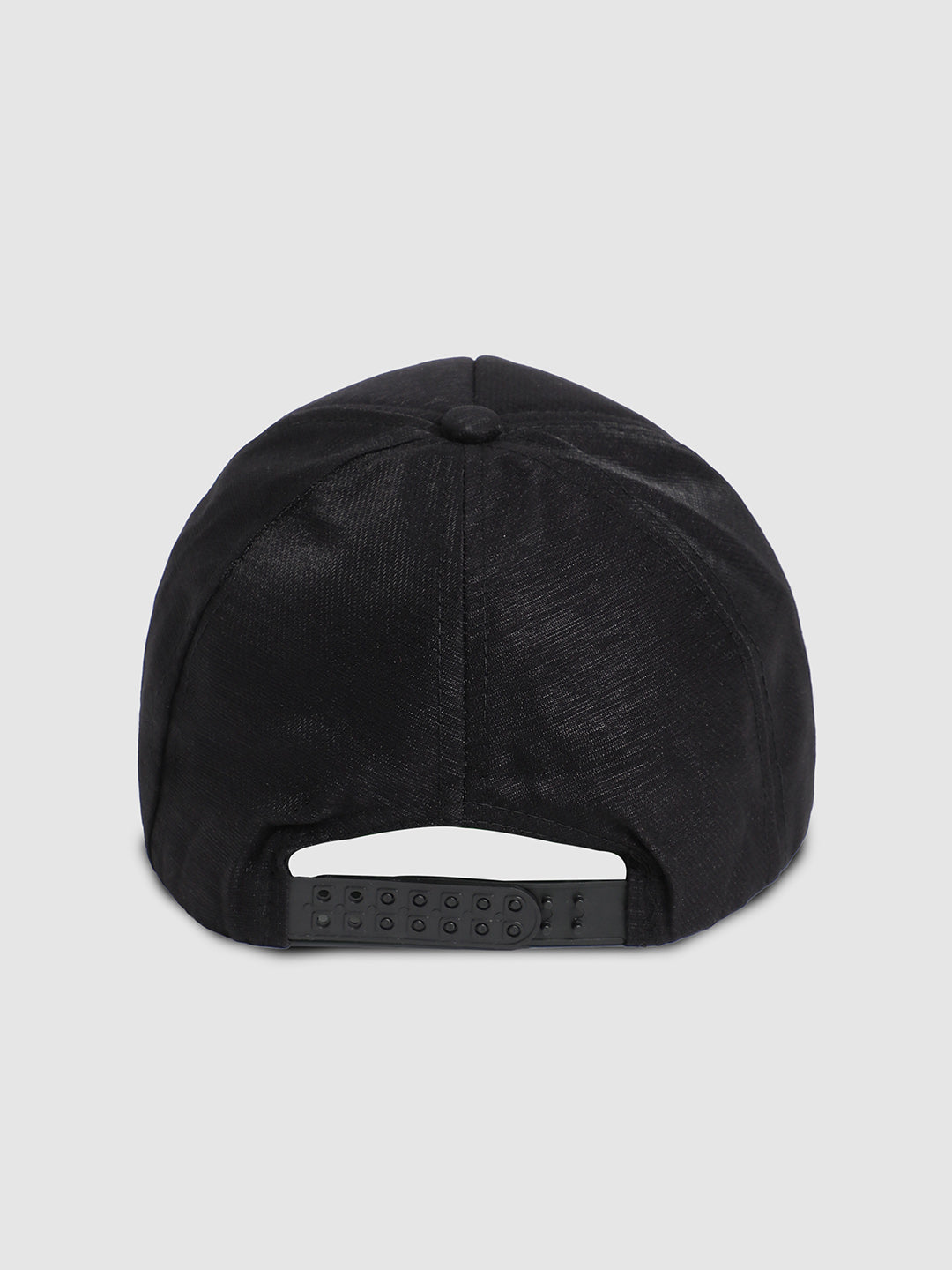 Sequin Contrast Baseball Cap - Black & Rose Gold