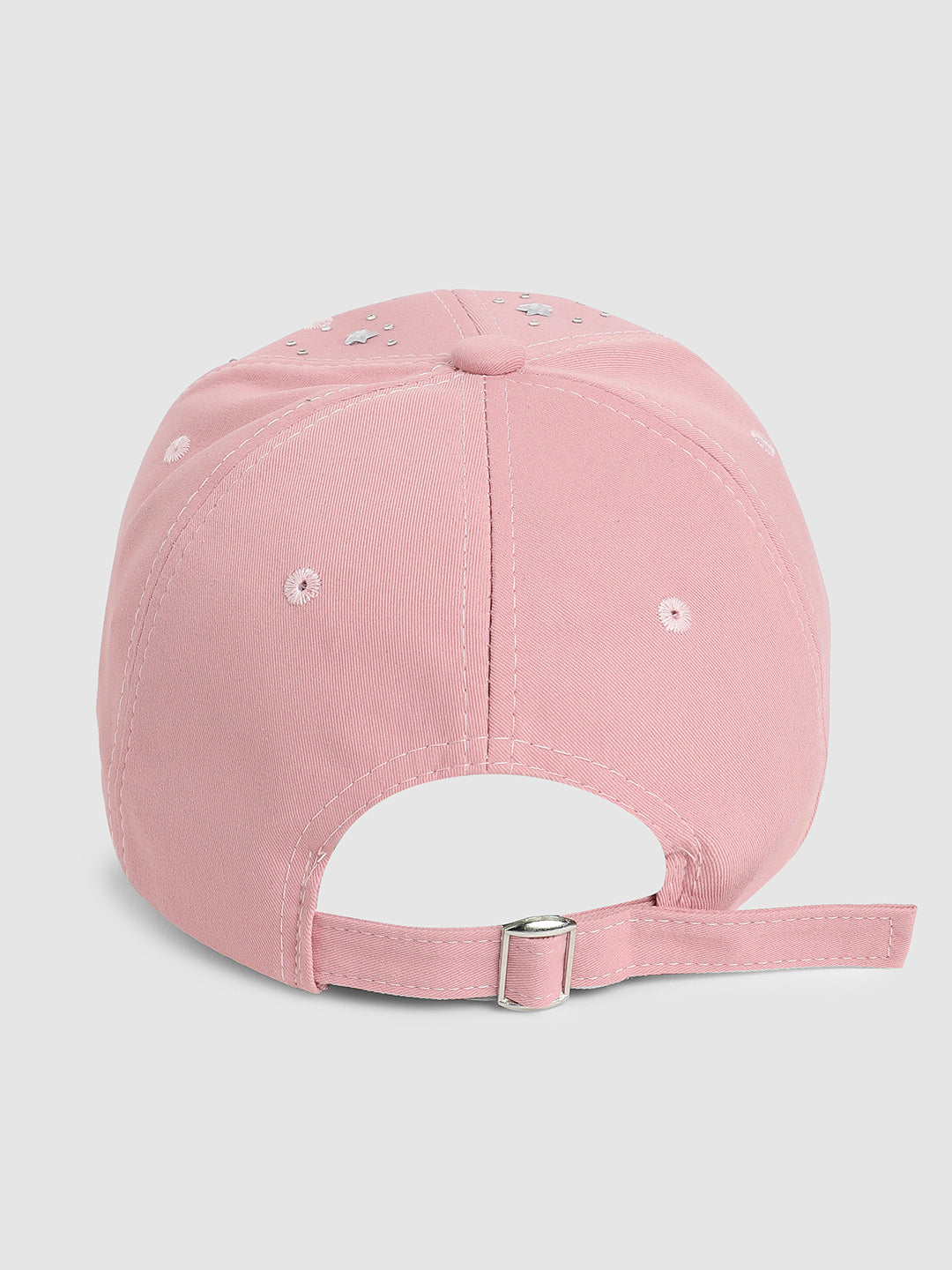 Rhinestone Galaxy Baseball Cap - Baby Pink
