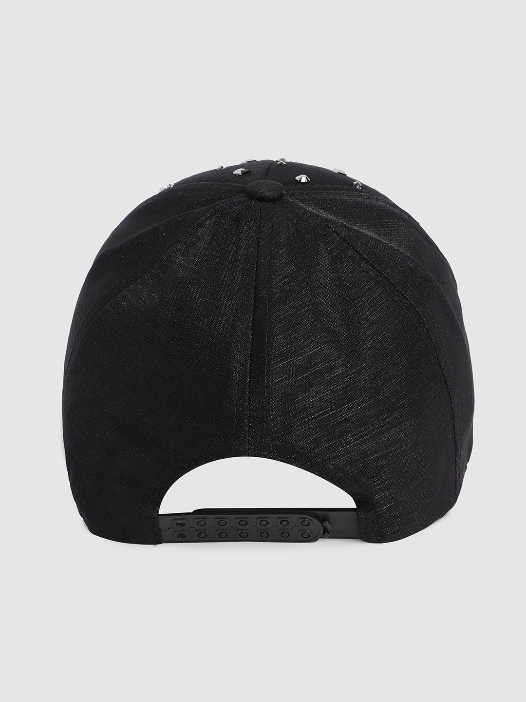 Maxi Studded Baseball Cap - Black