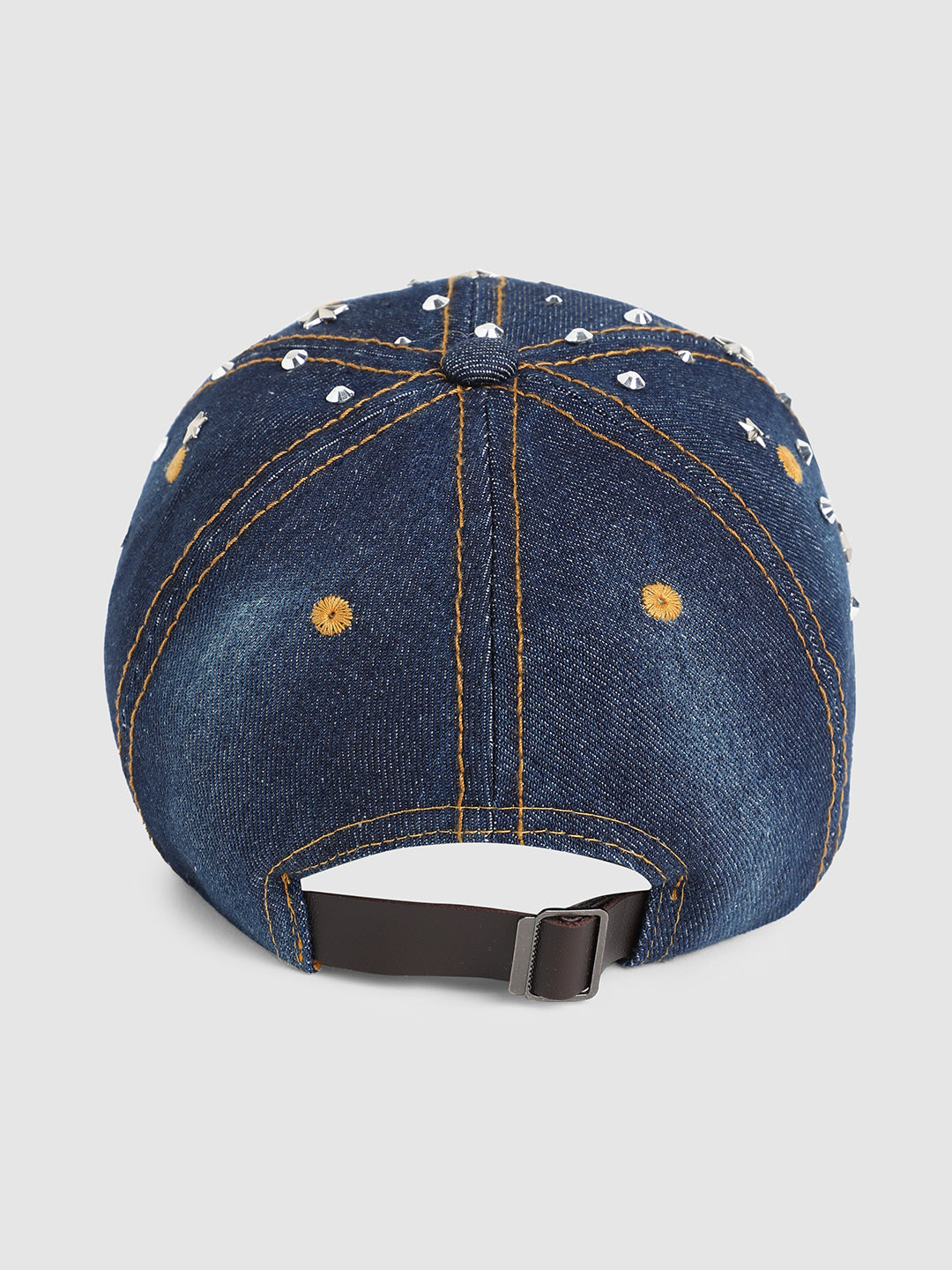 Studded Galaxy Baseball Cap - Navy Blue
