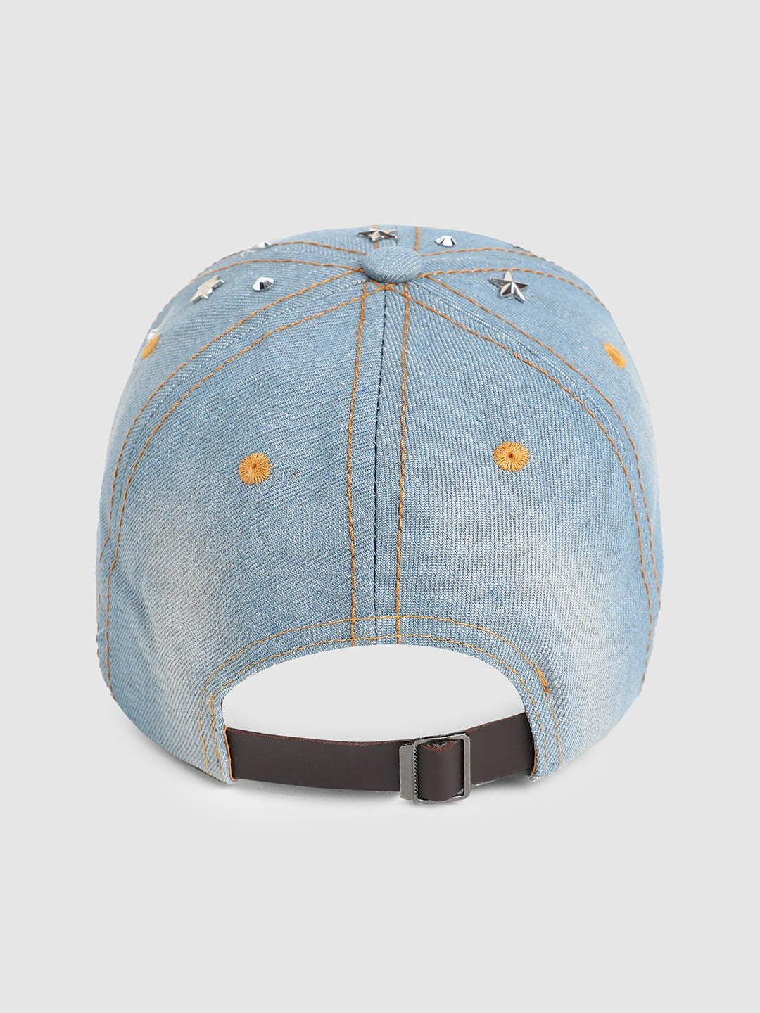 Studded Galaxy Baseball Cap - Light Blue