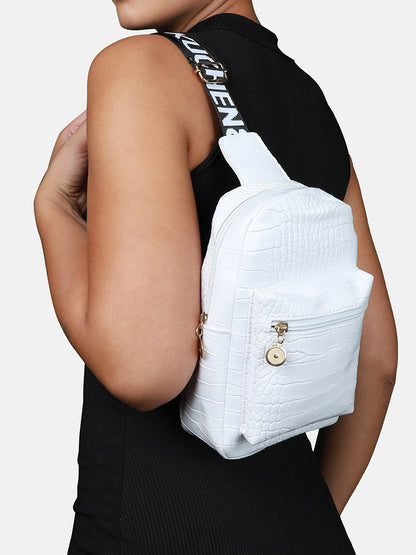 Solid Casual Sling Bag