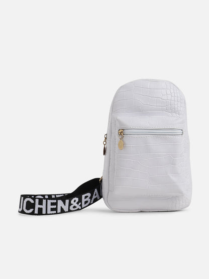 Solid Casual Sling Bag