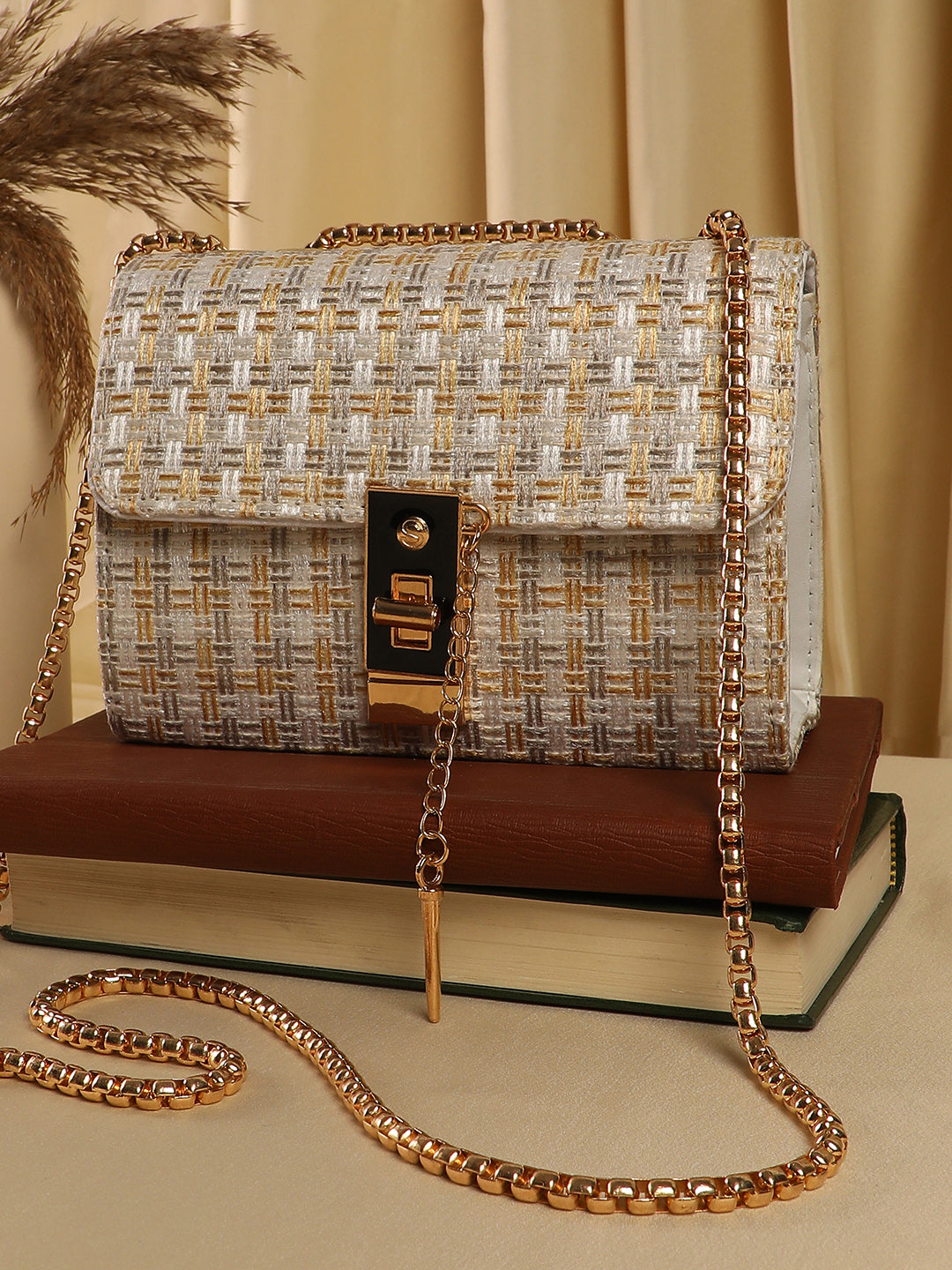 Textured Sling Bag