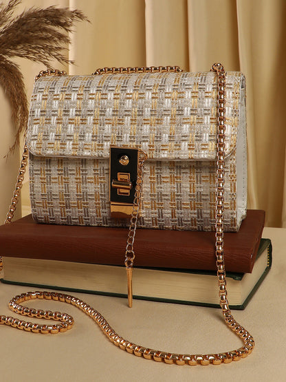 Textured Sling Bag