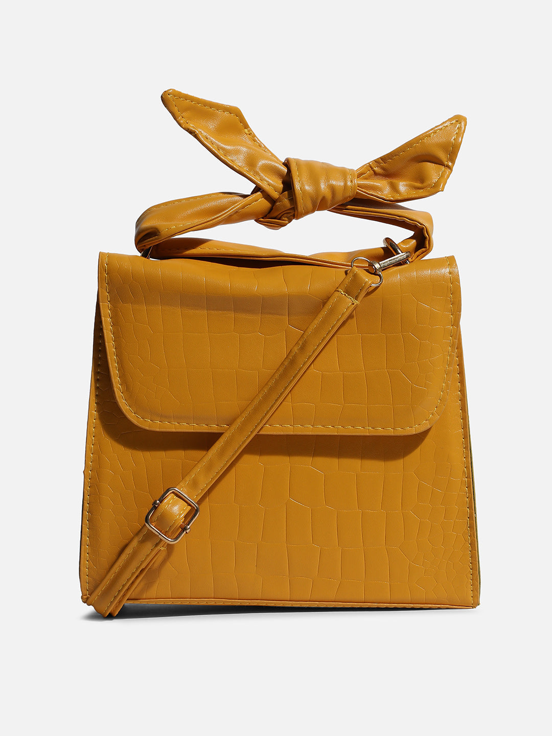 Solid Scale Sling Bag