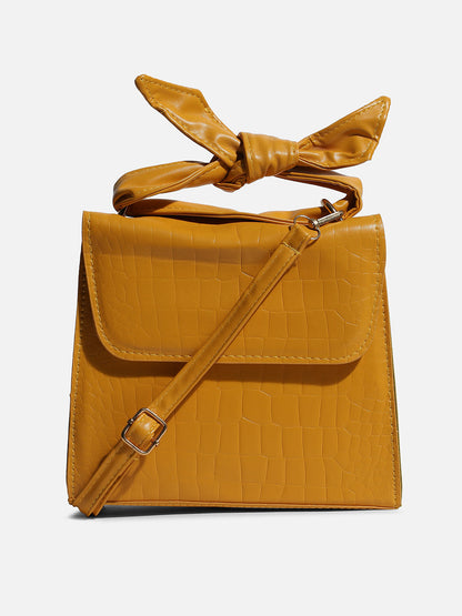 Solid Scale Sling Bag