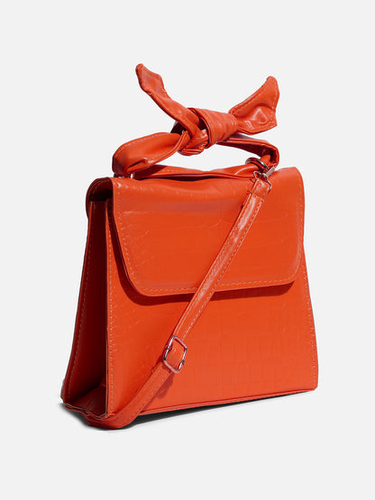 Solid Scale Sling Bag