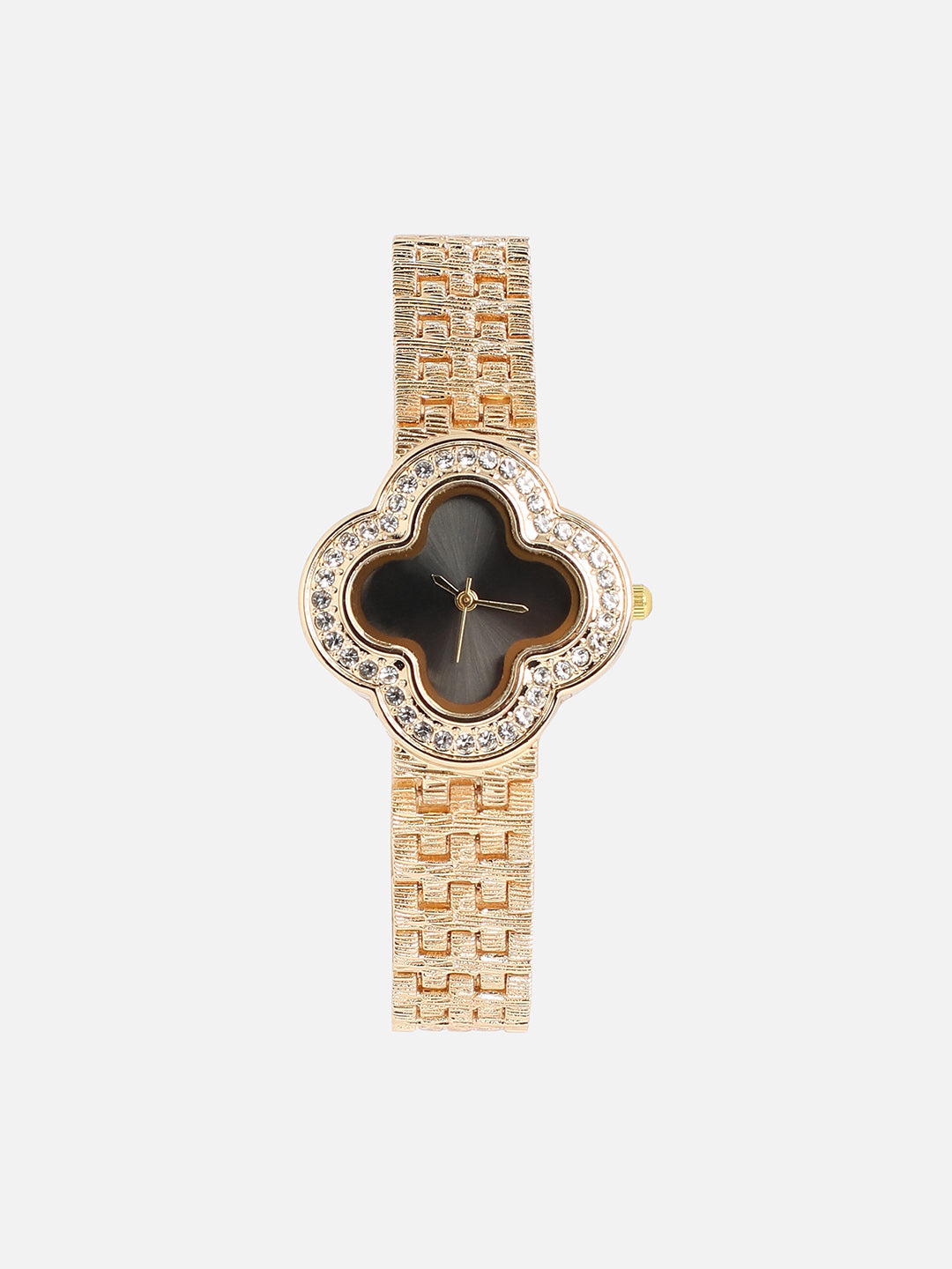 Embellished Clove Watch - Gold