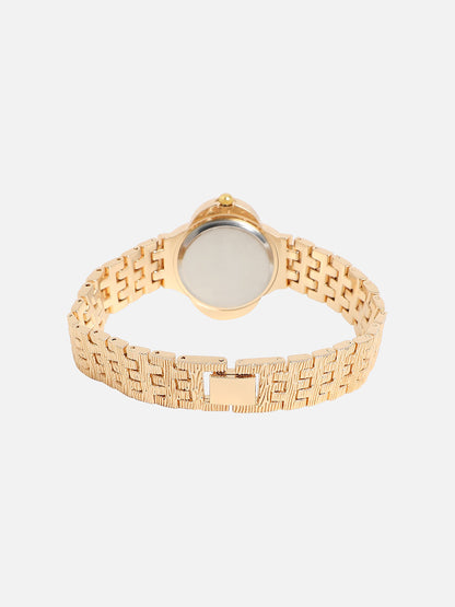 Embellished Clove Watch - Gold