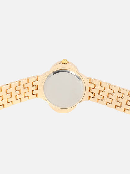 Embellished Clove Watch - Gold