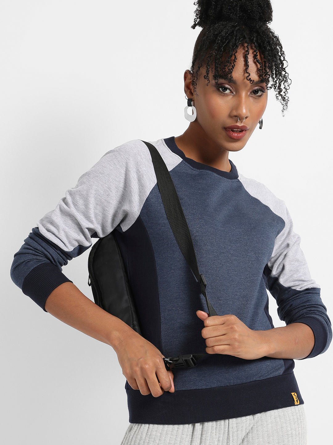 Raglan Sleeve Colourblock Sweatshirt