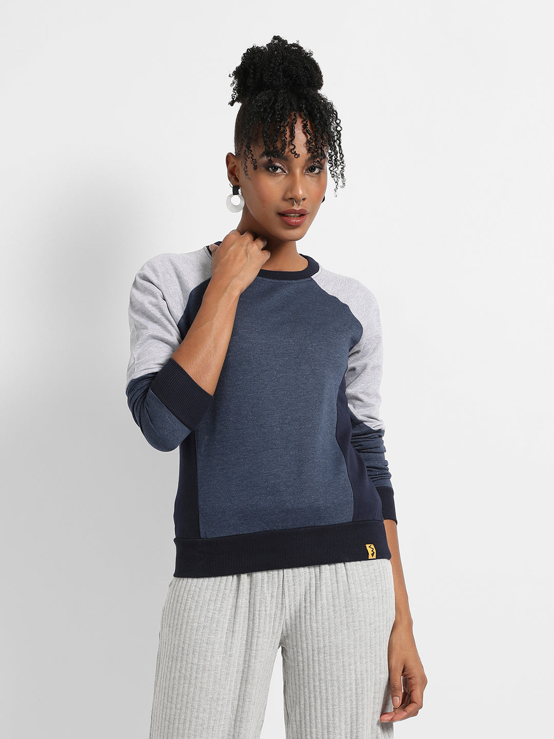 Raglan Sleeve Colourblock Sweatshirt