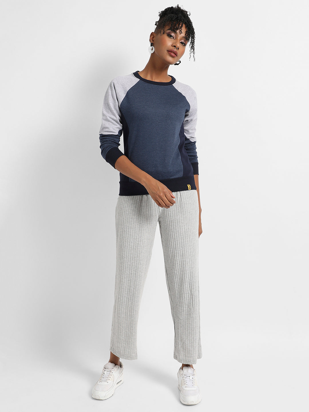 Raglan Sleeve Colourblock Sweatshirt