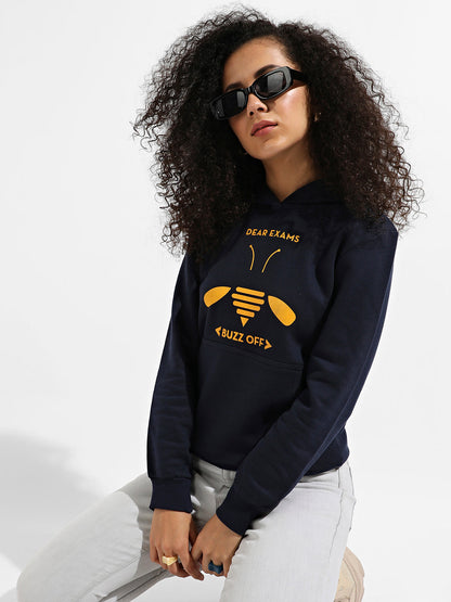 Buzz Off Hoodie With Kangaroo Pockets