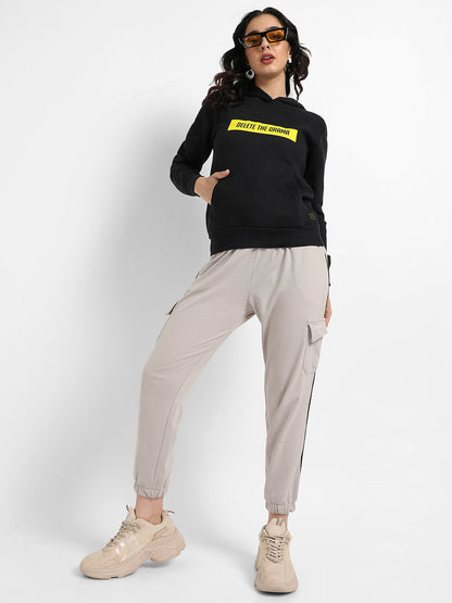 Delete The Drama Hoodie With Kangaroo Pockets