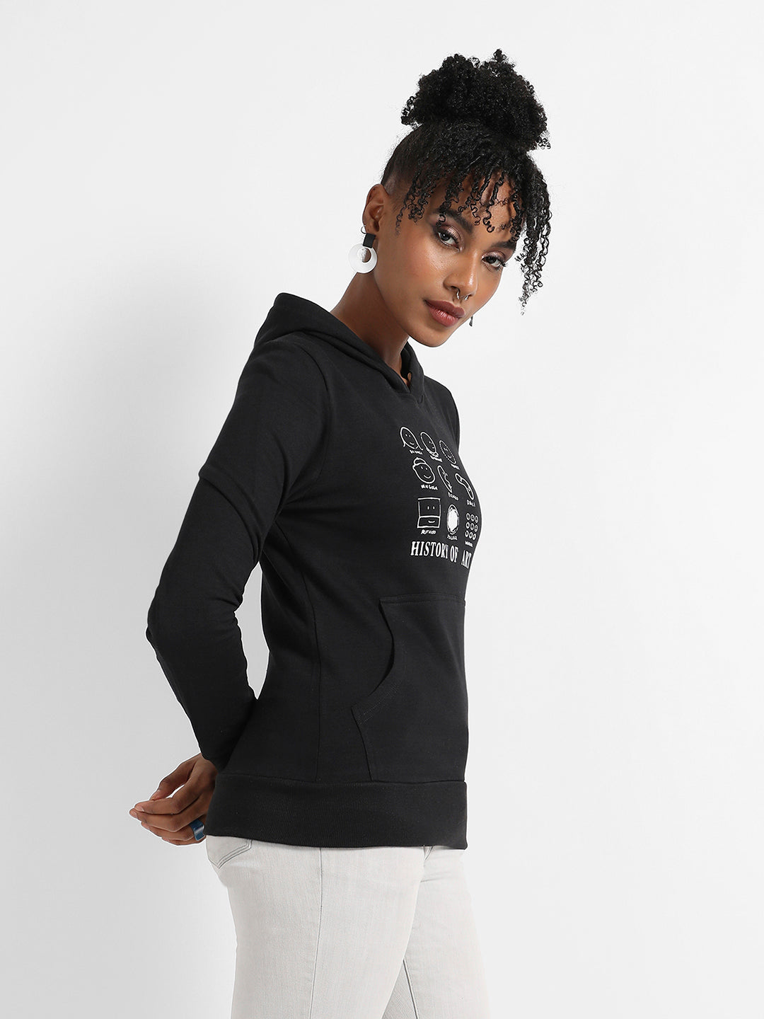 History Of Art Hoodie With Kangaroo Pockets