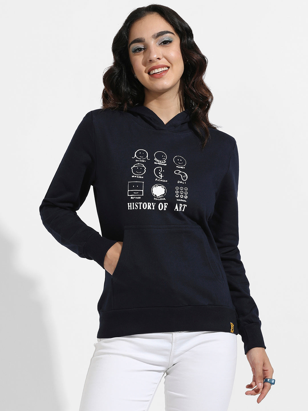 History Of Art Hoodie With Kangaroo Pockets