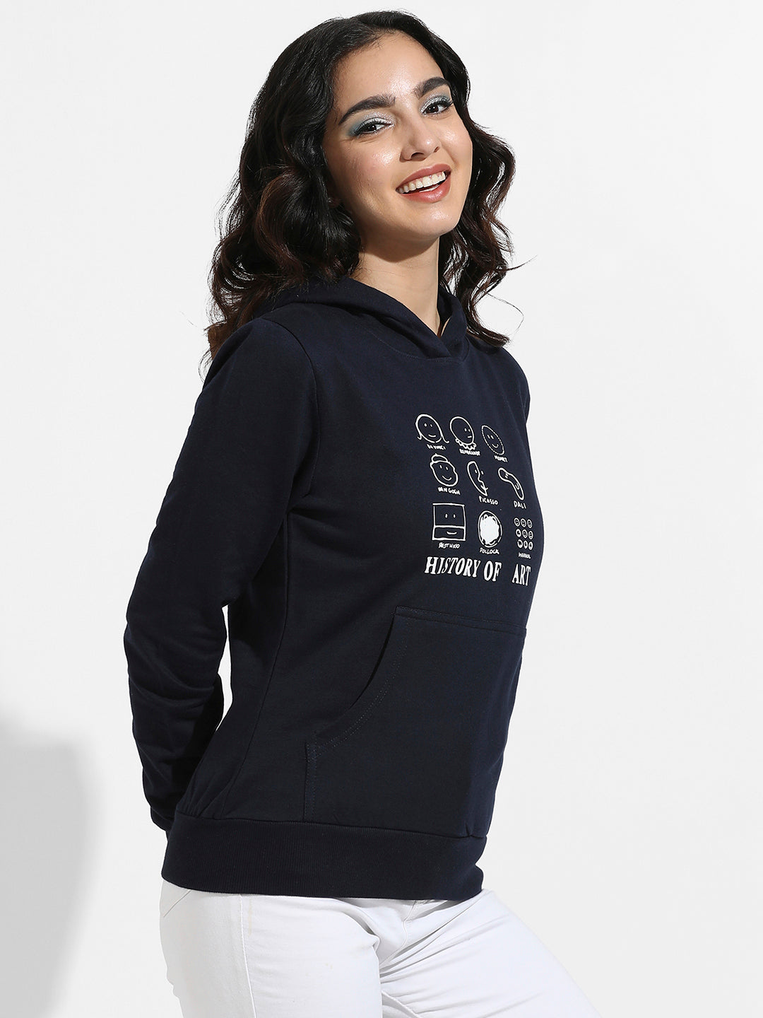 History Of Art Hoodie With Kangaroo Pockets