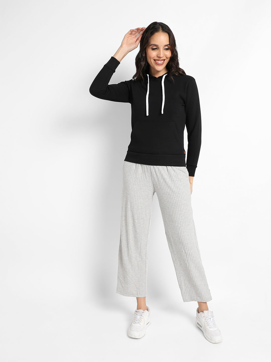 Pullover Hoodie With Kangaroo Pockets