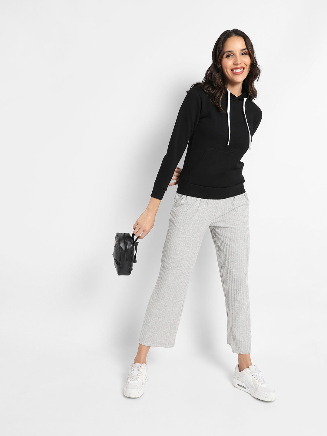 Pullover Hoodie With Kangaroo Pockets