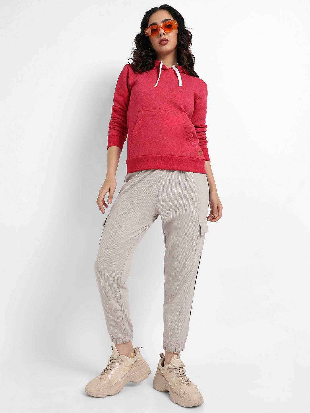 Pullover Hoodie With Kangaroo Pockets