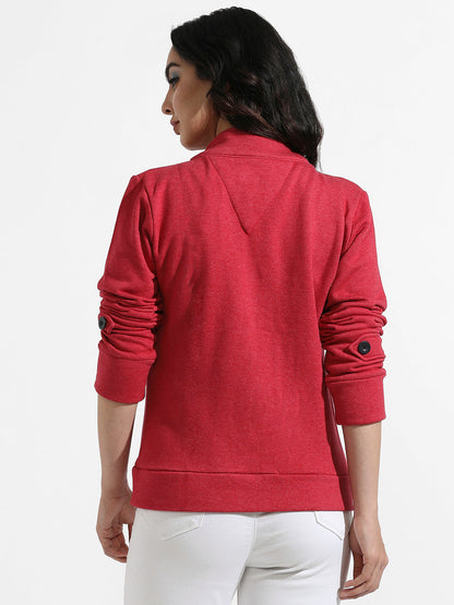 Single-Breasted Jacket With Angled Open Pockets