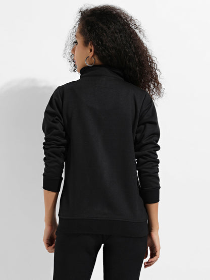 Zip-Front Jacket With Quilted Details